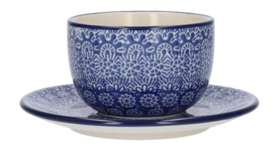 Tasse und Untertasse Bunzlau Castle Lace (230 ml)