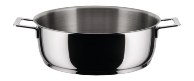 Niedriger Kochtopf Alessi Pots&Pans 28 cm