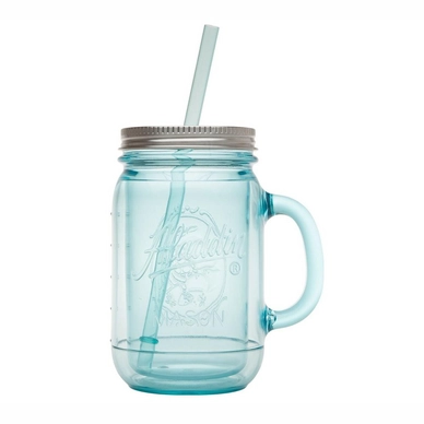 Reisebecher Aladdin Mason doppelwandig Hellblau 0,47L