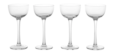 Likörgläser Ferm Living Host Clear 40 ml (4er-Set)