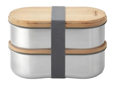 Brotdose Black+Blum Bento Box Grau