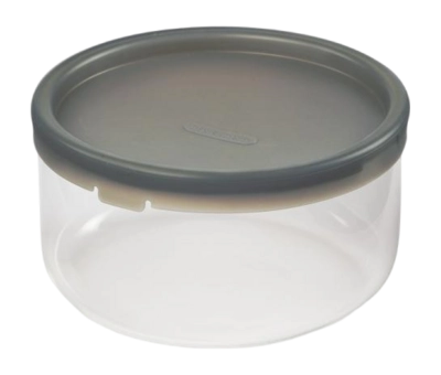 Brotdose Black+Blum Glass Lunch Bowl Grau 14 cm