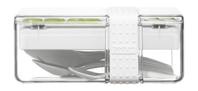 Brotdose Bodum Bistro Mit Besteck L White