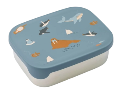 Brotdose Liewood Arthur Printed Lunchbox Kinder Arctic Sea / Ocean View