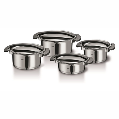 Topfset Fissler Magic Line Schwarz (4-teilig)