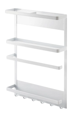 Magnetisches Küchenregal Yamazaki Tower White