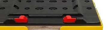 Zubehör-Set für Adapterplatte MetaBox | inkl 2 rote Riegel + Schrauben + Muttern + Unterlegscheiben
