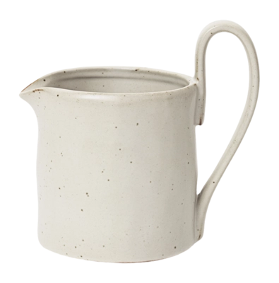 Milchkanne Ferm Living Flow Off-White Speckle 300 ml