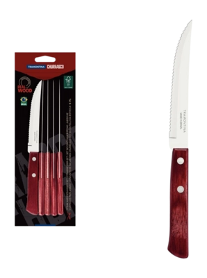 Messerset Tramontina Churrasco Rot (6-teilig)