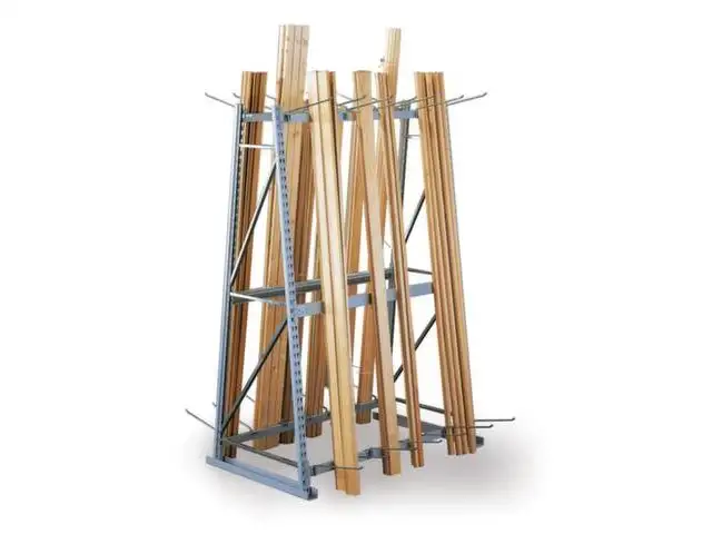 Meta Vertikalregal MINI-RACK | Anbauregal | HxBxT 220x140x80cm | Beidseitig nutzbar | Lichtgrau