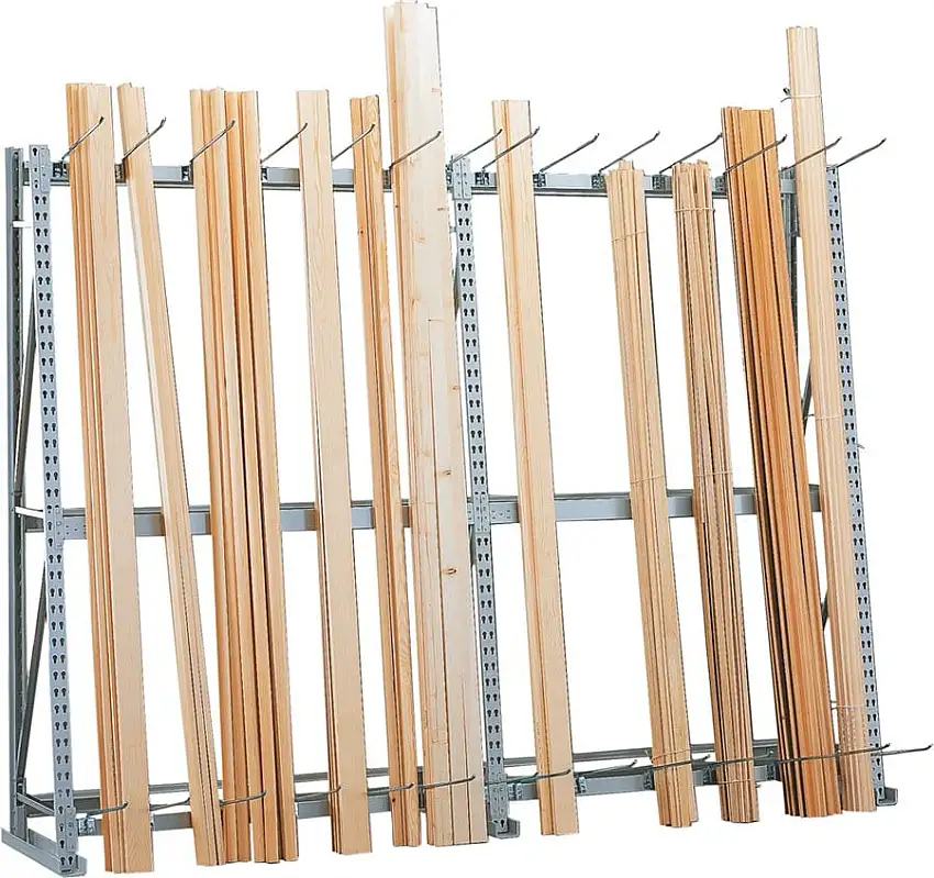 Meta Vertikalregal MINI-RACK | Grundregal | HxBxT 250x140x50cm | Einseitig nutzbar | Lichtgrau