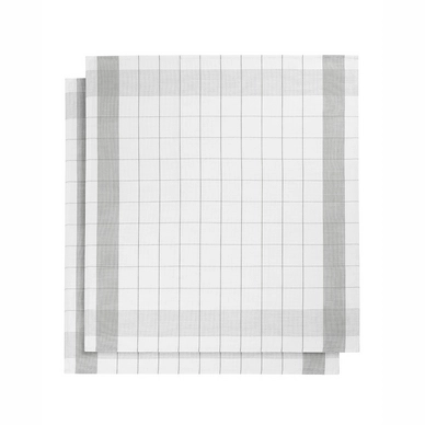 Geschirrtücher De Witte Lietaer Mixte Grau (2 Stück)