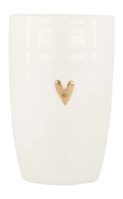 Tasse Zusss Tasse L Hartje Weiß / Gold 600 ml