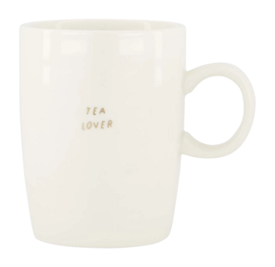 Tasse Zusss Tea Lover Weiß / Gold 500 ml