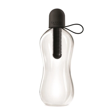 Trinkflasche Bobble Carry Cap Schwarz
