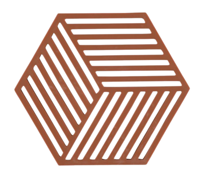 Untersetzer Zone Denmark Hexagon Terracotta 16 cm