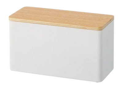 Aufbewahrungsbox Make Up Yamazaki Rin White