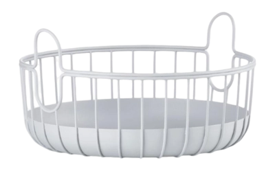 Aufbewahrungskorb Zone Denmark Basket Soft Grey 22 x 8 cm
