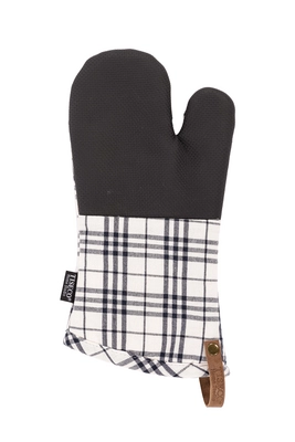 Ofenhandschuhe Tiseco Home Studio Sherlock Checker Black (2er-Set)