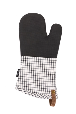 Ofenhandschuhe Tiseco Home Studio Sherlock Tartan Black (2er-Set)