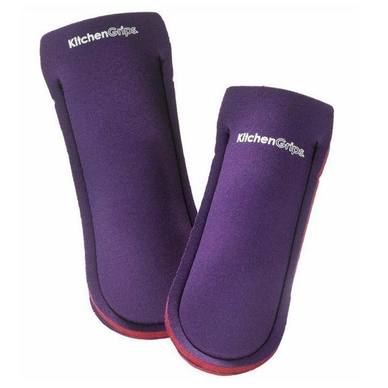 Pfanne Griffhalter Kitchengrips Griffüberzug Rot Lila