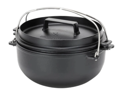 Töpfe & Pfannen Snow Peak Japanese Dutch Oven 26 Black