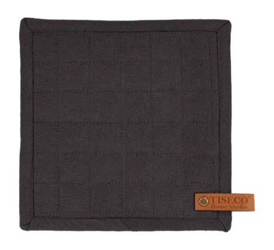 Topflappen Tiseco Home Studio Havana Black (2er-Set)
