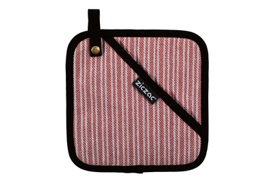 Topflappen ZicZac Venton Red / Black (2er-Set)