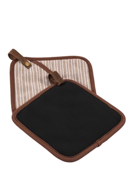 Topflappen ZicZac Venton Brown / Black / Beige (2er-Set)