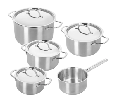 Topf-Set Demeyere Resto 3 Silber (5-teilig)
