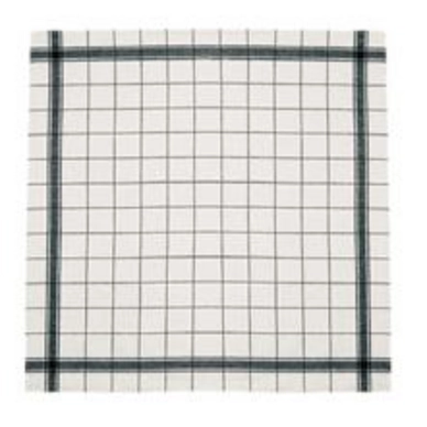 6 Geschirrtücher Libeco Parma Black Leinen