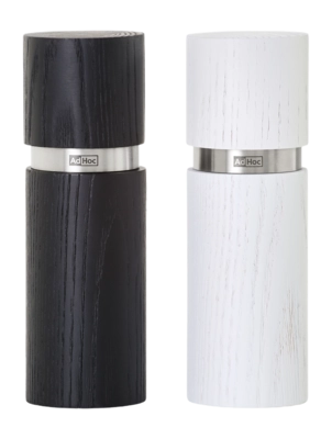 Salz- & Pfeffermühle AdHoc Textura Black & White 15 cm
