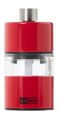 Pfeffer- / Salzmühle AdHoc Minimill Red 6,2 cm