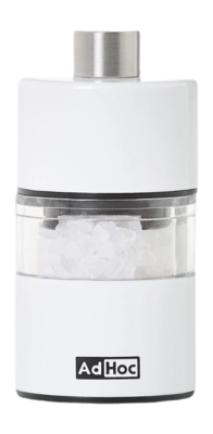 Pfeffer- / Salzmühle AdHoc Minimill White 6,2 cm