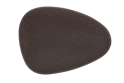 Tischset ZicZac Tivoli Stone Rafia Brown
