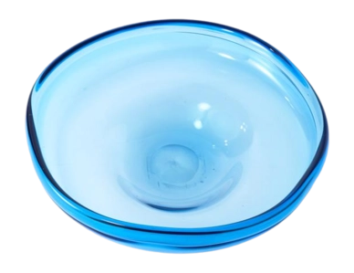 Schale POLSPOTTEN Teller Clear Blue Eye L
