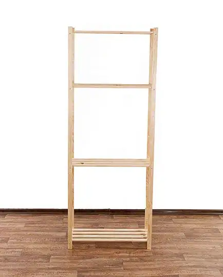 Holzregal TIMBERCRAFT | HxBxT 170x65x28,5cm | Fachlast 35kg | 4 Fachboden | 1,4cm dickes Kiefernholz | Natur
