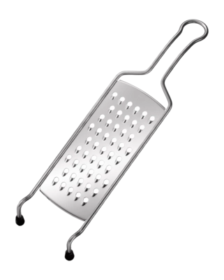 Reibe Rösle Küche Grob Silber 42 cm