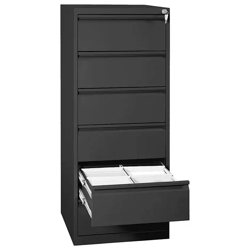 Karteischrank Mare| 6 Schubladen | HxBxT 132x53x62 cm | Anthrazit