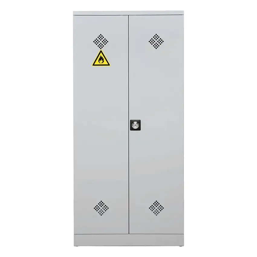 Gefahrstoffschrank Snake| HxBxT 195x92x42 cm | Grau