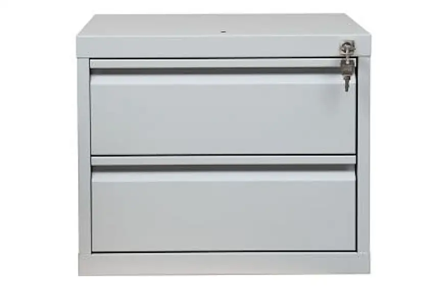 Unterbaucontainer CRICKET | 2 Schubladen | HxBxT 38x46x55 cm | Grau