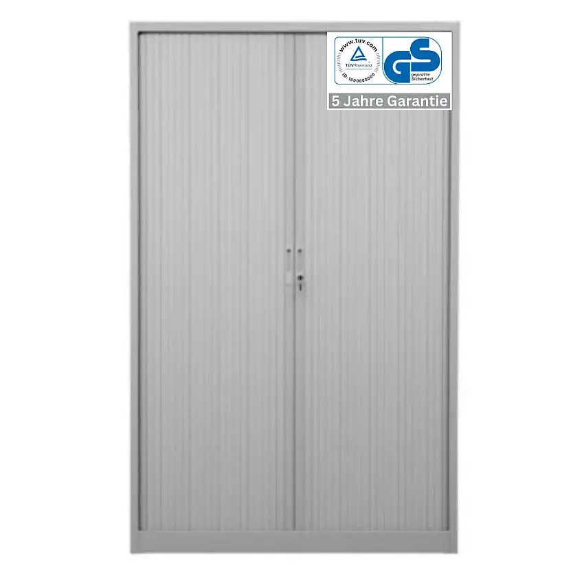 Rollladenschrank Weasel | 5 Ordernhöhen | HxBxT 195x120x46 cm | Grau