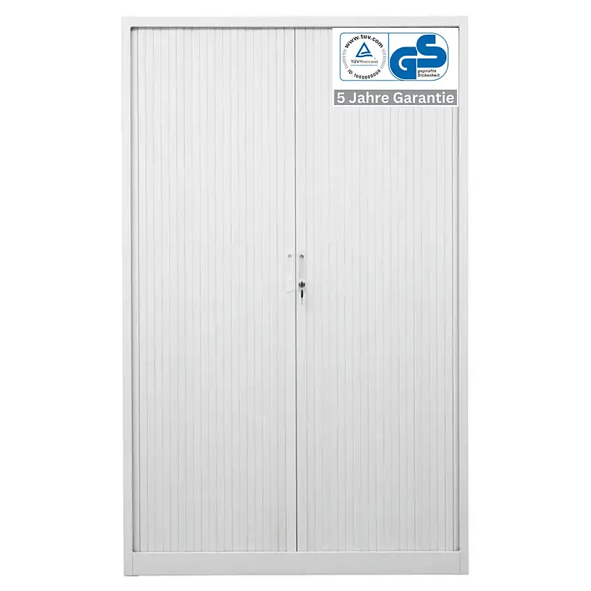 Rollladenschrank Weasel | 5 Ordernhöhen | HxBxT 195x120x46 cm | Weiß