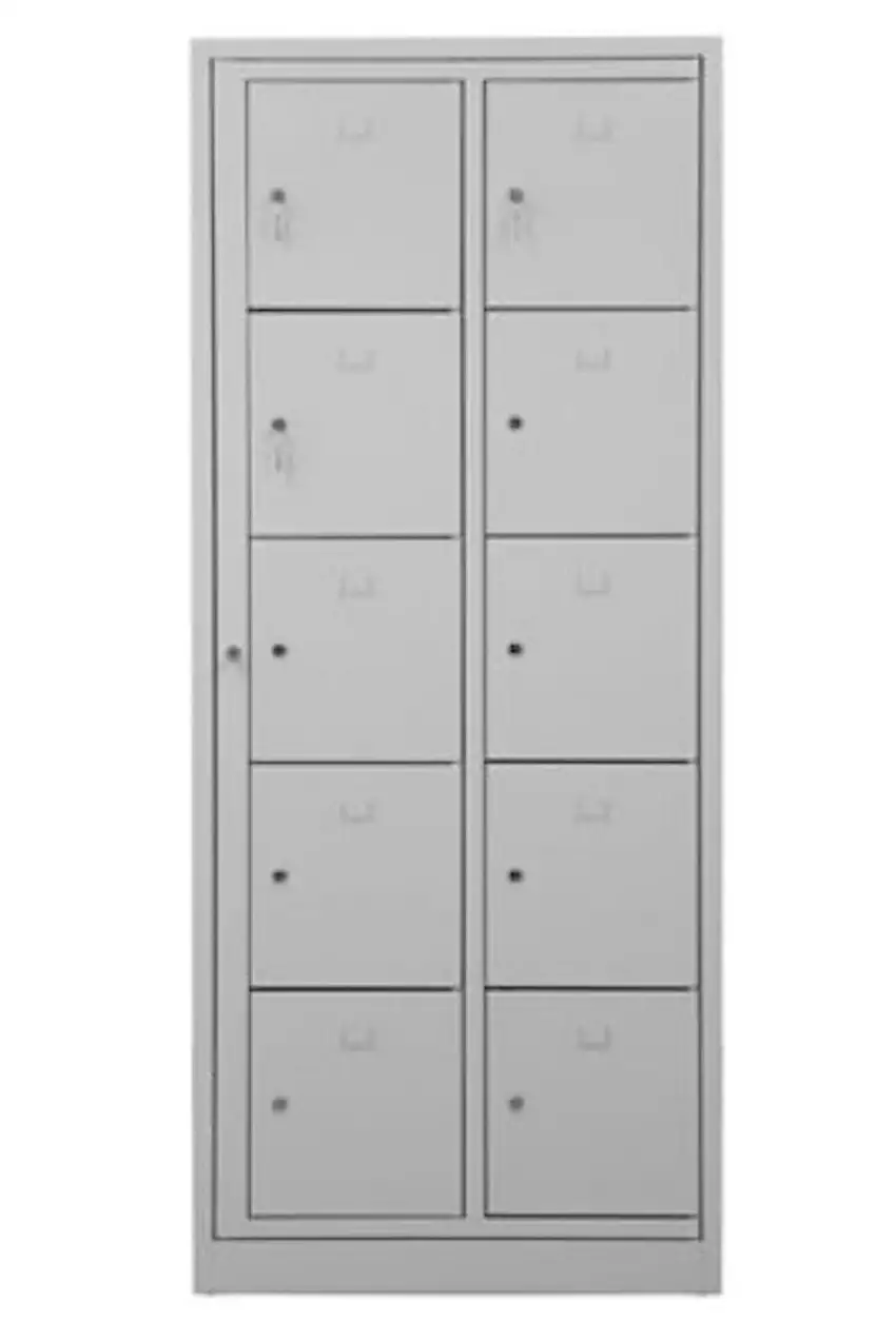 Schließfachschrank Penguin | HxBxT 190x80x45 cm | Grau