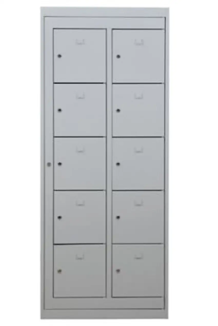 Schließfachschrank Penguin | HxBxT 180x74x50 cm | Grau