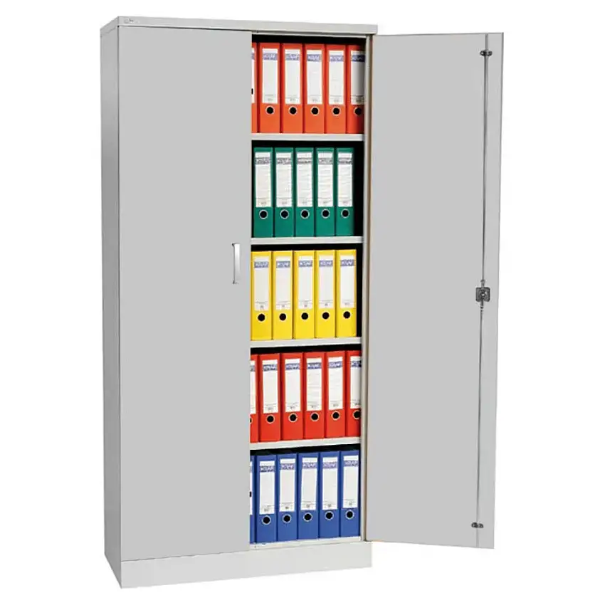 Aktenschrank Beetle | HxBxT 195x92x42 cm | Weiß-Grau