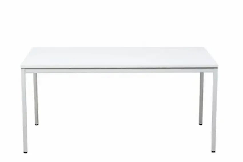 Bürotisch Wolf | Rechteckig | HxBxT 75x200x80 cm | Weiß