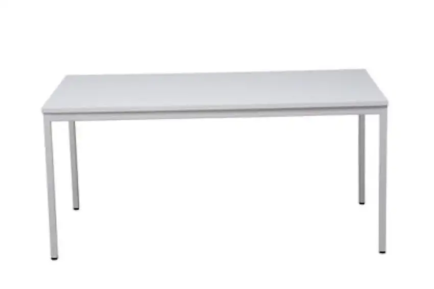 Bürotisch Wolf | Rechteckig | HxBxT 75x180x80 cm | Weiß