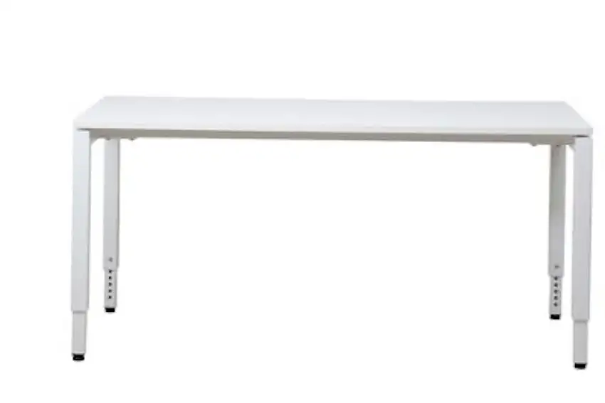 Höhenverstellbarer Schreibtisch Buzzard | HxBxT 62-85x180x80 cm | Weiß