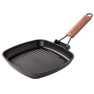 Grillpfanne Risoli Saporella 28 x 28 cm Anthrazit